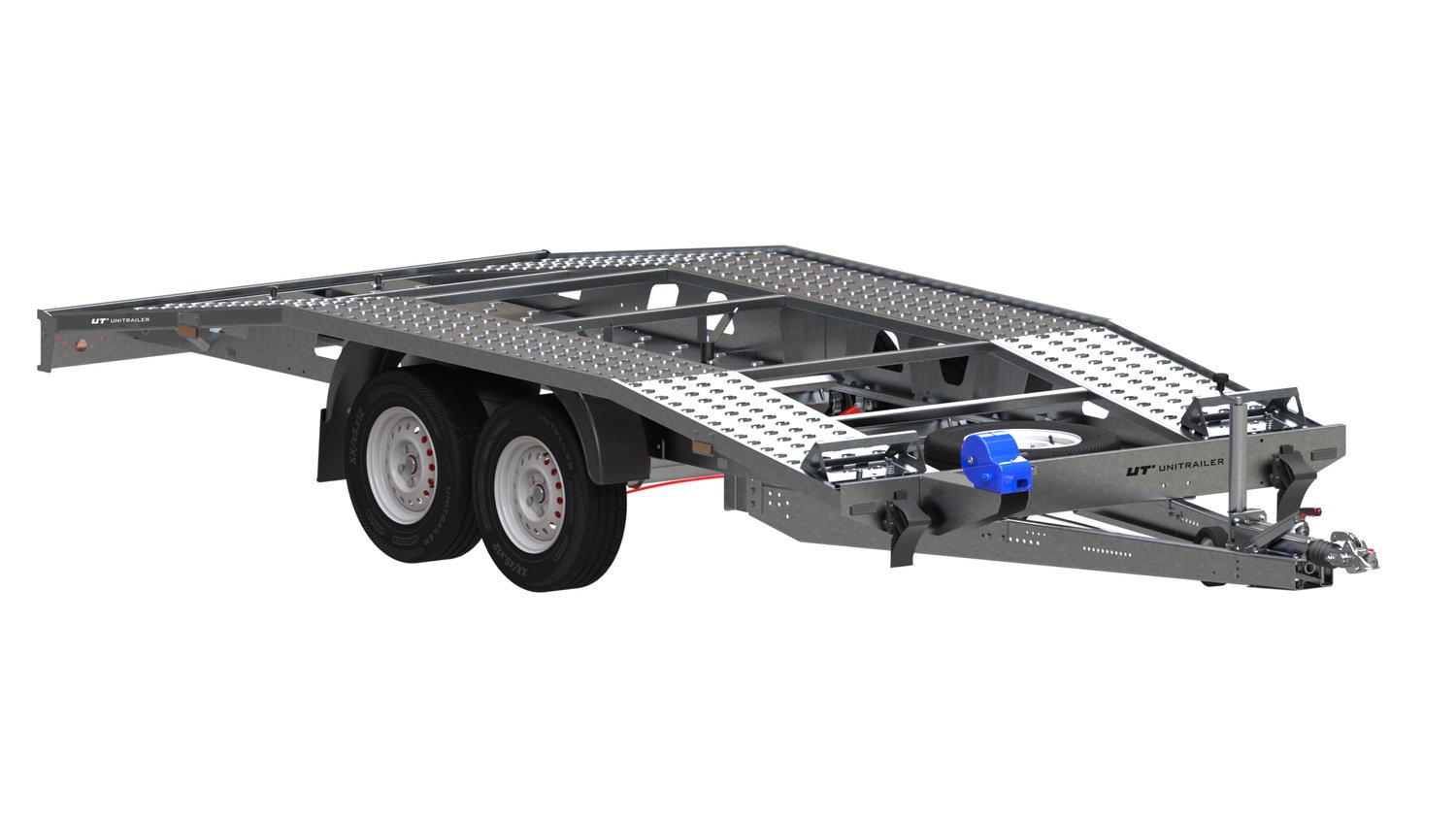 LOHR SWITZERLAND TAILWAY DOUBLE 450×200 UNITRAILER TEMPO 4520 DMC 3000 KG